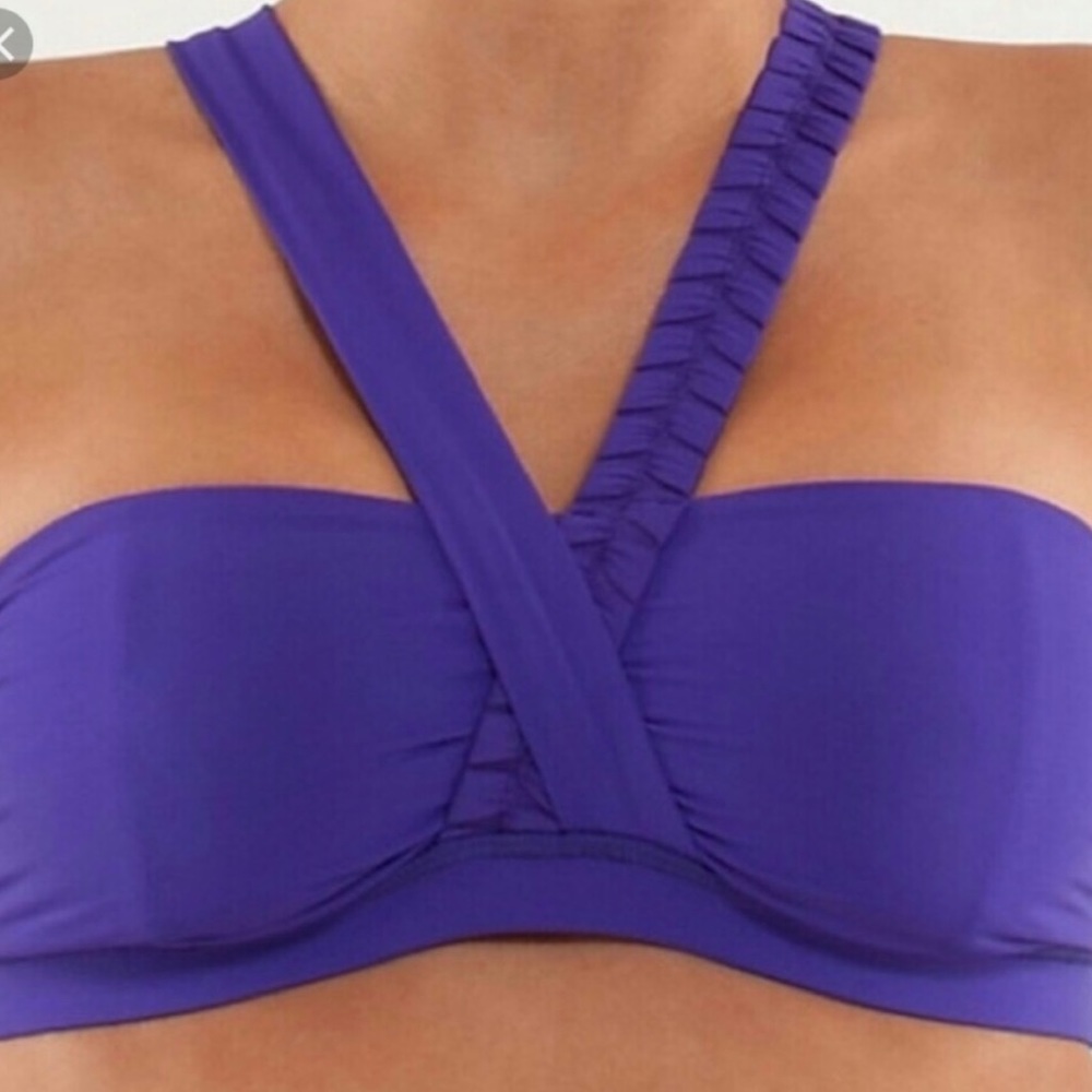 Lululemon Some Like It Hot Bandeau Sports Bra Size 4